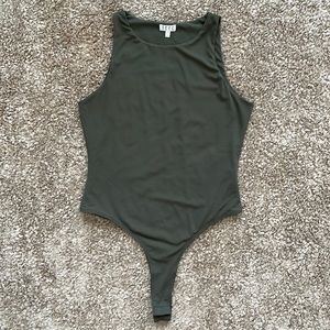 TCEC Seamless Bodysuit — Olive/Army Green - L